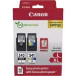 5224B012 CANON PG540L+CL541XL Pixma MG Inkt+Fotopapier (2) zwart-kleur HC
