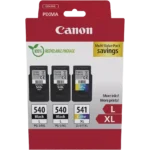 5224B017 CANON 2xPG540L+CL541XL Pixma MG Inkt (3) zwart-kleur HC w/o SEC