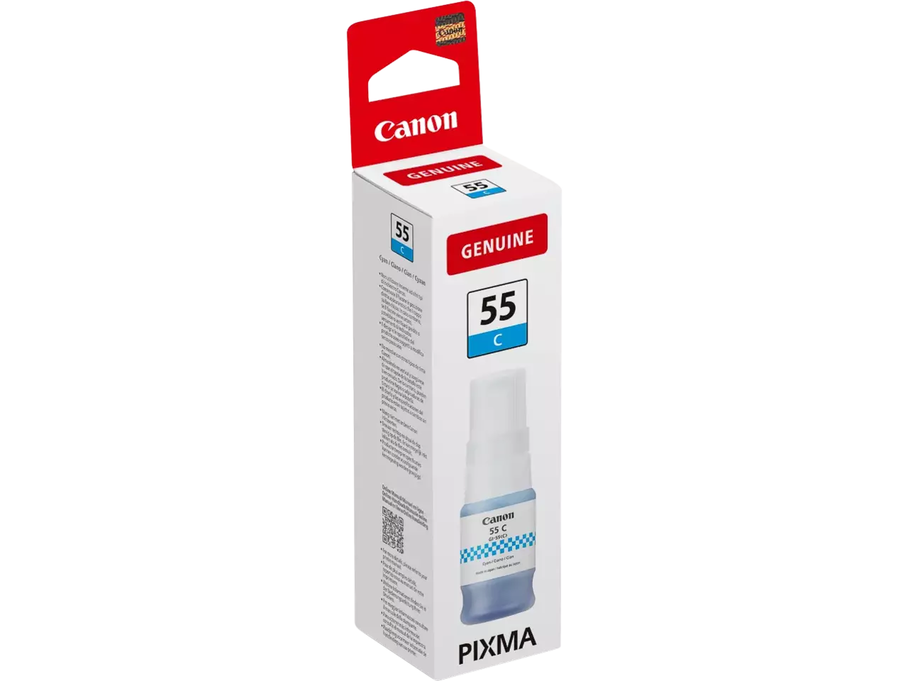 170008441169.webp 6289C001 CANON GI55C GX Inkt cyaan 3000 pagina's 40ml - Afbeelding 1