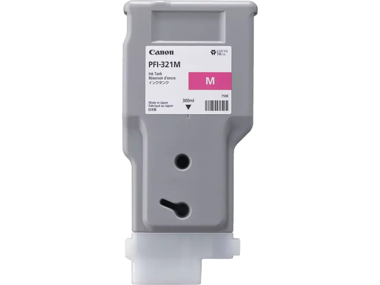 170008441185.webp 6269C001 CANON PFI321M IPF Inkt magenta 300ml - Afbeelding 1