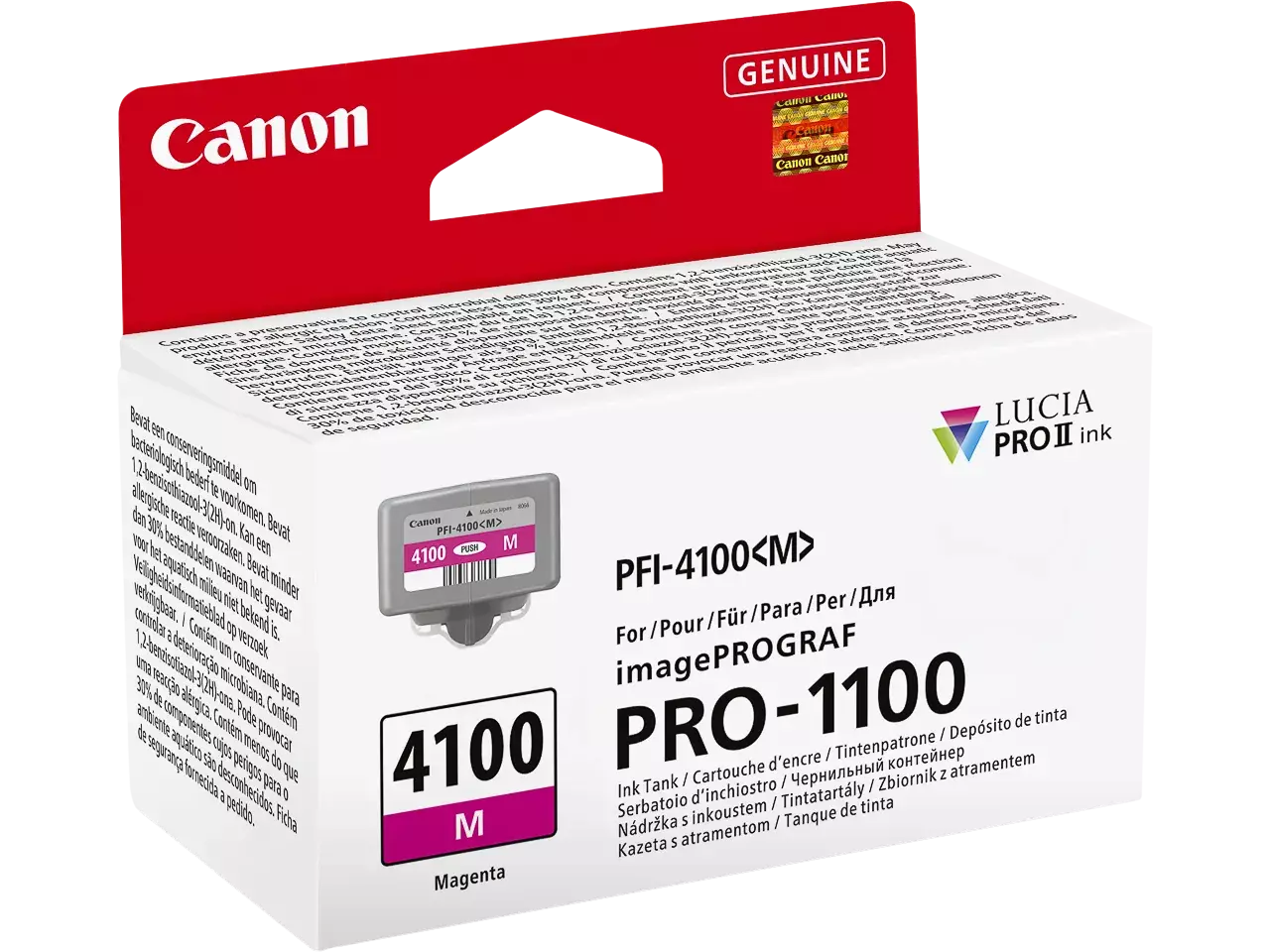 170008441197.webp 6779C001 CANON PFI4100M IPF Inkt magenta - Afbeelding 1