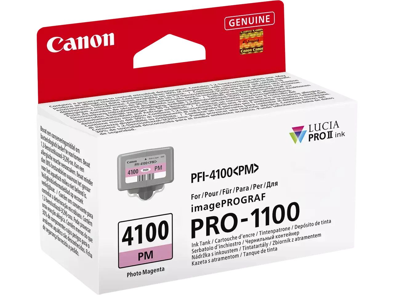 170008441200.webp 6782C001 CANON PFI4100PM IPF Inkt foto mag - Afbeelding 1