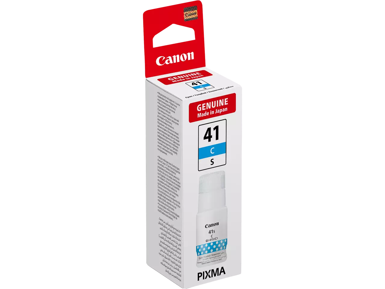 170008441211.webp 5874C001 CANON GI-41S C EMB Pixma Inkt cyaan 4400pagina's 40ml - Afbeelding 1