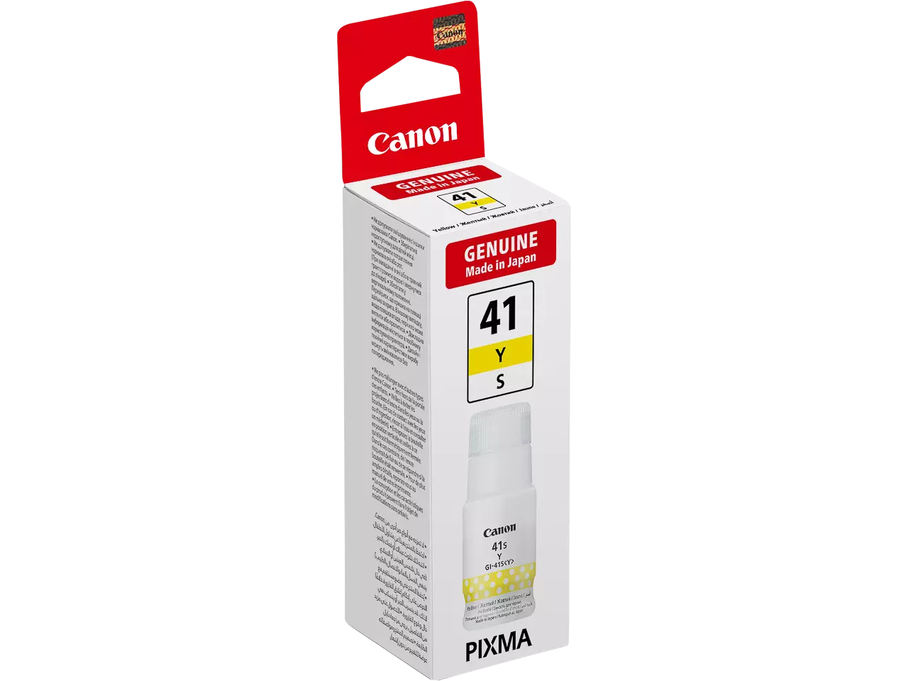 170008441213.webp 5876C001 CANON GI-41S Y EMB Pixma Inkt geel 4400pagina's 40ml - Afbeelding 1
