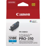 6953C001 CANON PFI5100C IPF Inkt cyaan 14ml