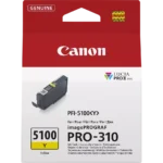6955C001 CANON PFI5100Y IPF Inkt geel 14ml