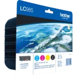 LC985VALBP BROTHER DCP Inkt (4) cmyk 1x300/3x260pagina's Blister