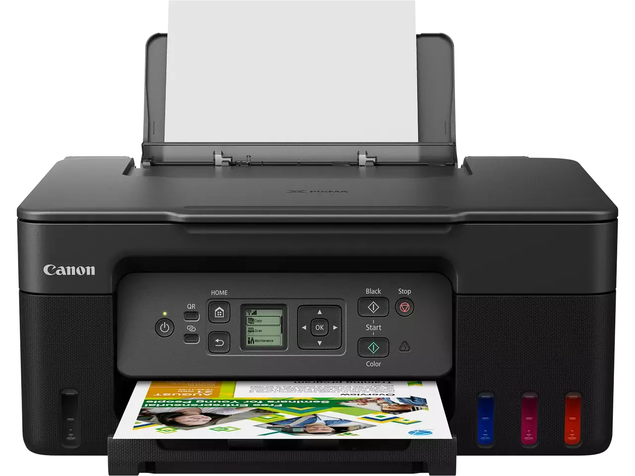 600008440529.webp 5805C006 CANON Pixma G3570 3in1 Inkjetprinter kleur A4 Airprint USB WiFi - Afbeelding 1