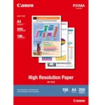 1033A001 CANON Papier A4 (210x297mm) 200 vel wit HR101N 106gr