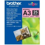BP60MA3 BROTHER Papier A3 (297x420mm) 25 vel wit 145gr mat
