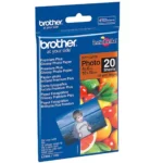 BP71GP20 BROTHER Premium Fotopapier 10x15cm 20vel wit 260gr glossy