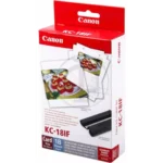 7741A001 CANON Fotopapier+TTR 89x54mm 18 vel wit KC18IF