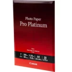2768B016 CANON Fotopapier A4 (210x297mm) 20vel wit PT101 300gr