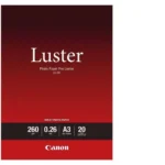 6211B007 CANON Fotopapier A3 (297x420mm) 20vel wit LU101 260gr