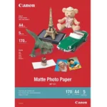 3634C002 CANON Fotopapier 10x15cm 5vel wit MG101 670gr glossy