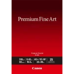 1711C014 CANON Premium Fine Art Papier A3+ (330x483mm) 25vel wit FA-SM2 310gr