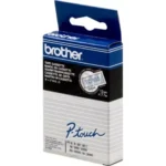 TC103 BROTHER PT Labeltape 12mm helder blauw 7,7 meter gelamineerd