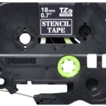 STE141 BROTHER PTOUCH STENCIL 18mm stamp stencil 3m non-laminated