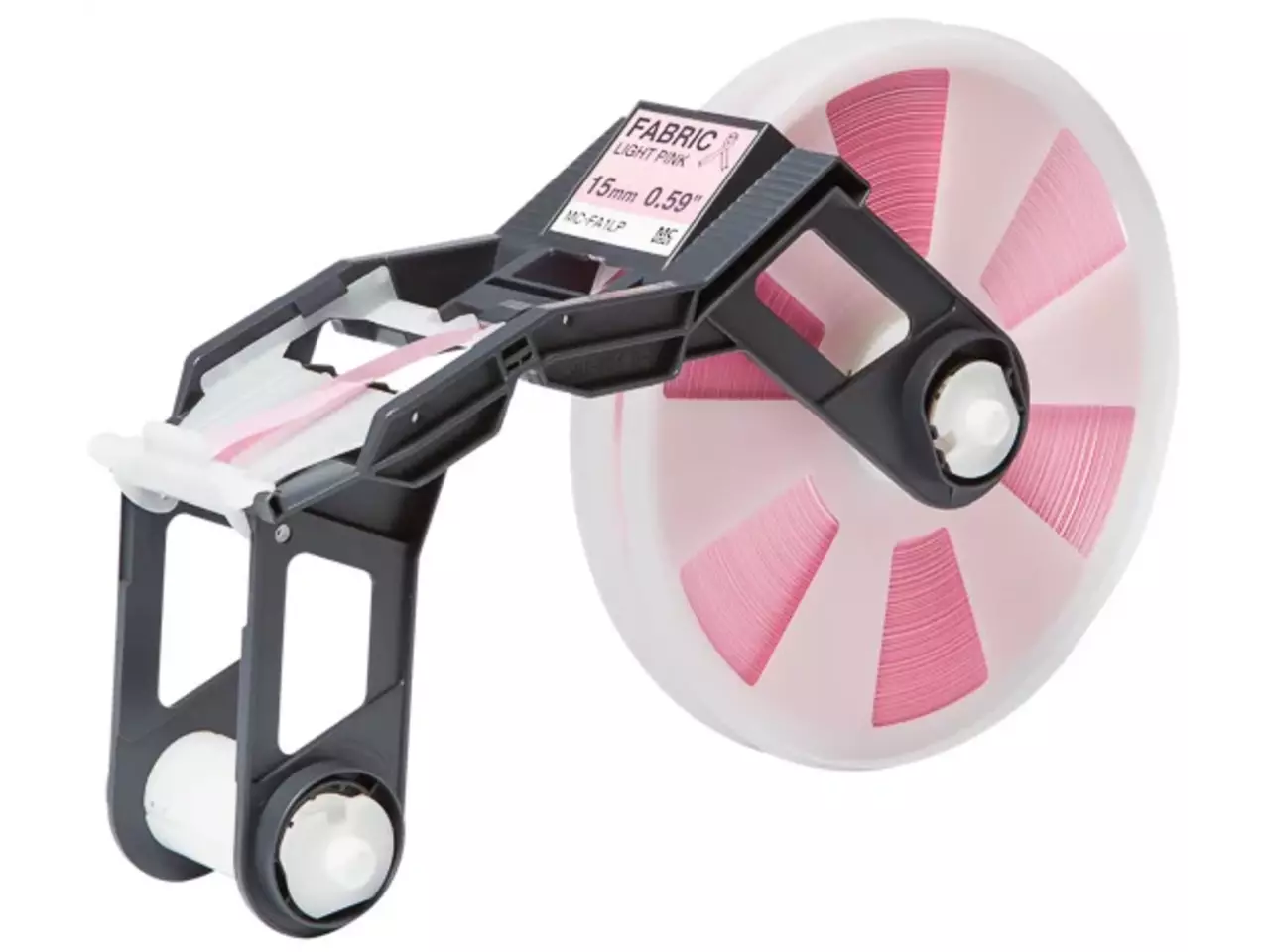 914005440831.webp MCFA1LP BROTHER Lint 15mm roze 310 meter textiel Tape Creator - Afbeelding 1