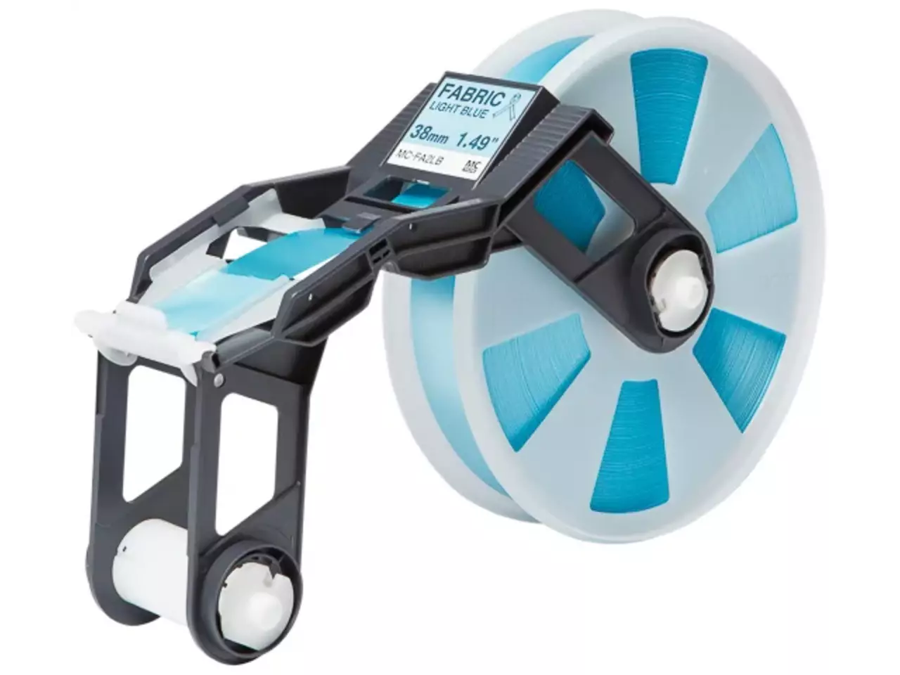 914005440833.webp MCFA2LB BROTHER Lint 38mm lichtblauw 310 meter textiel Tape Creator - Afbeelding 1