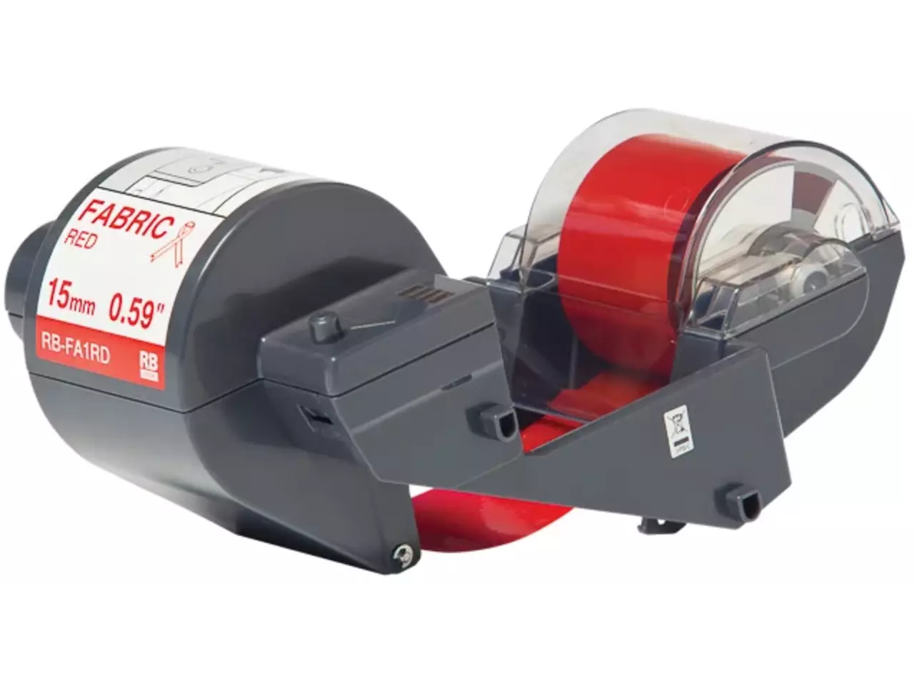 914005440854.webp RBFA1RD BROTHER Lint 15mm rood 310 meter Tape Creator - Afbeelding 1