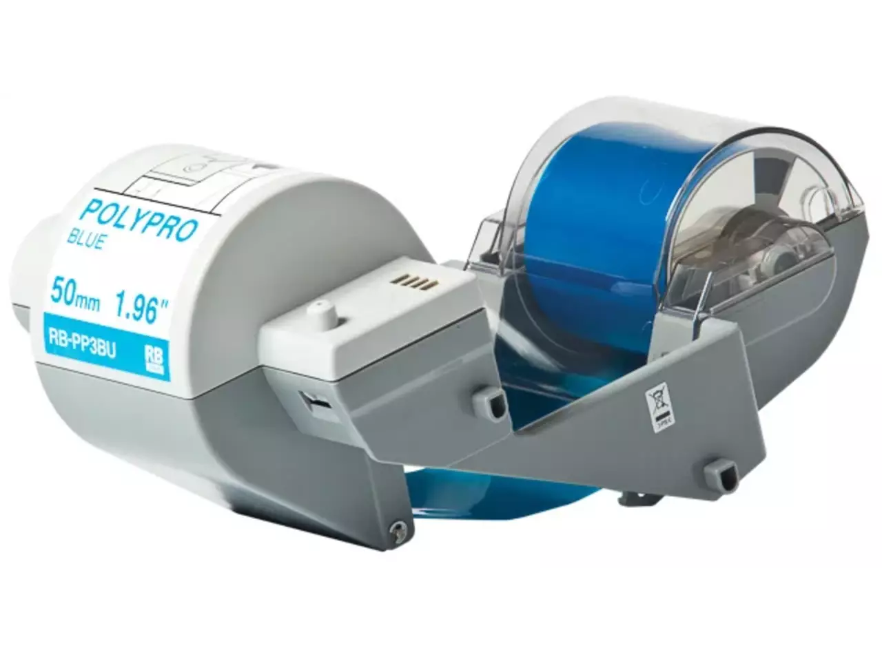 914005440863.webp RBPP3BU BROTHER Lint 50mm blauw 310 meter Tape Creator - Afbeelding 1