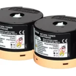 C13S050711 EPSON AL Toner (2) zwart HC return 2x2500pagina's