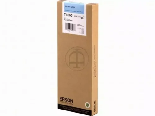 De Epson inktpatroon Light Cyan T606500 220 ml biedt hoogwaardige pigmentinkt voor haarscherpe en duurzame afdrukken. Deze enkele verpakking is