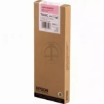 De Epson inktpatroon Light Magenta T606C00 van 220 ml is een losse pigmentinktcartridge voor heldere, professionele afdrukken. Deze cartridge is