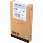 C13T603700 EPSON T6037 ST PRO Inkt lichtzwart HC 220ml