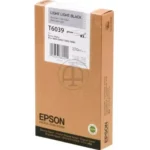 C13T603900 EPSON T6039 ST PRO Inkt licht lichtzwart HC 220ml