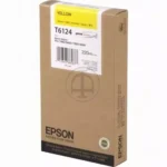 C13T612400 EPSON T6124 ST PRO Inkt geel HC 220ml