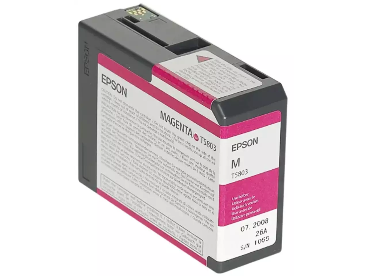 170015440481.webp C13T580300 EPSON T5803 ST PRO Inkt magenta 80ml - Afbeelding 1