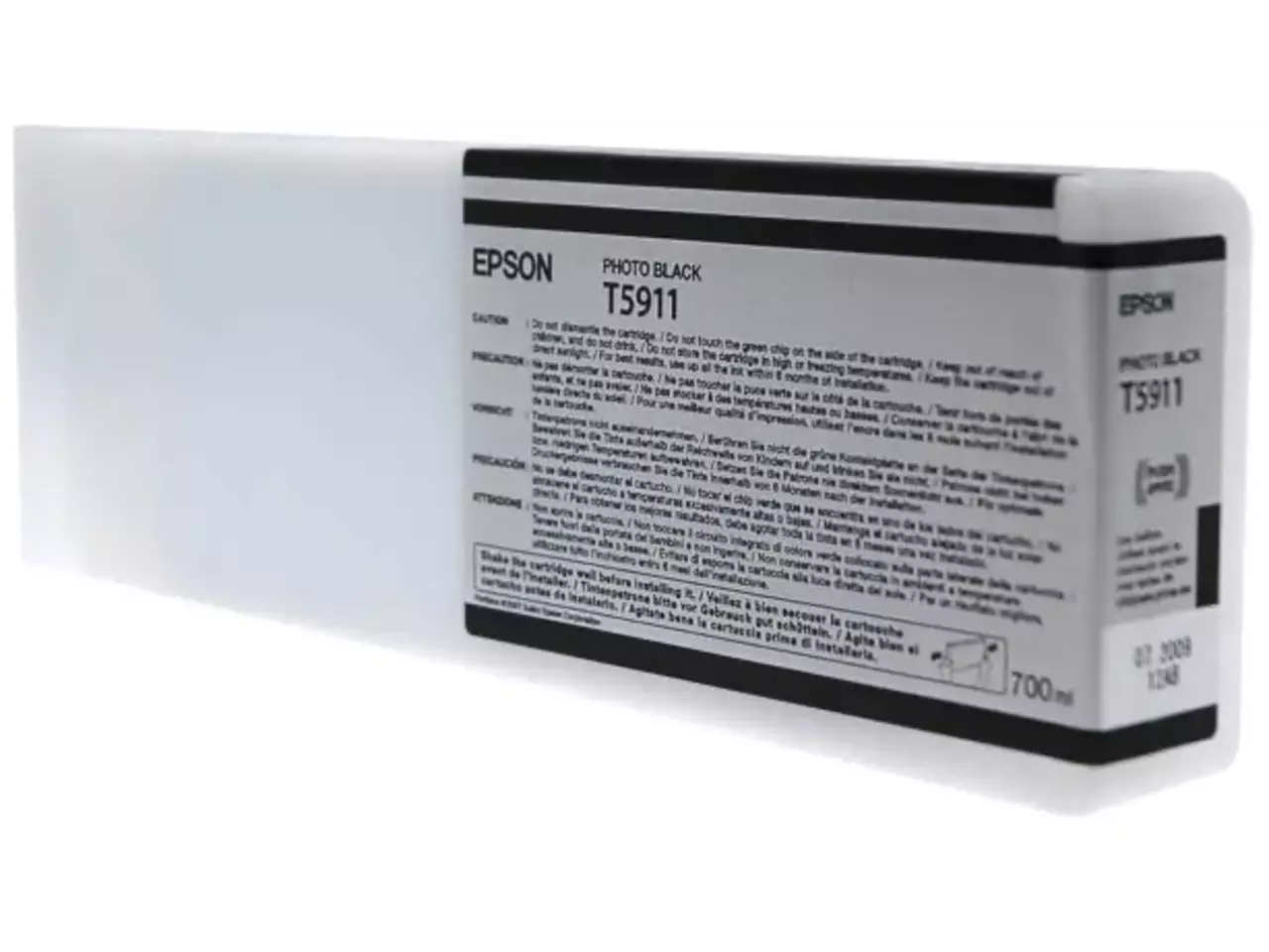170015440550.webp C13T591100 EPSON ST PRO Inkt foto zwart 700ml - Afbeelding 1