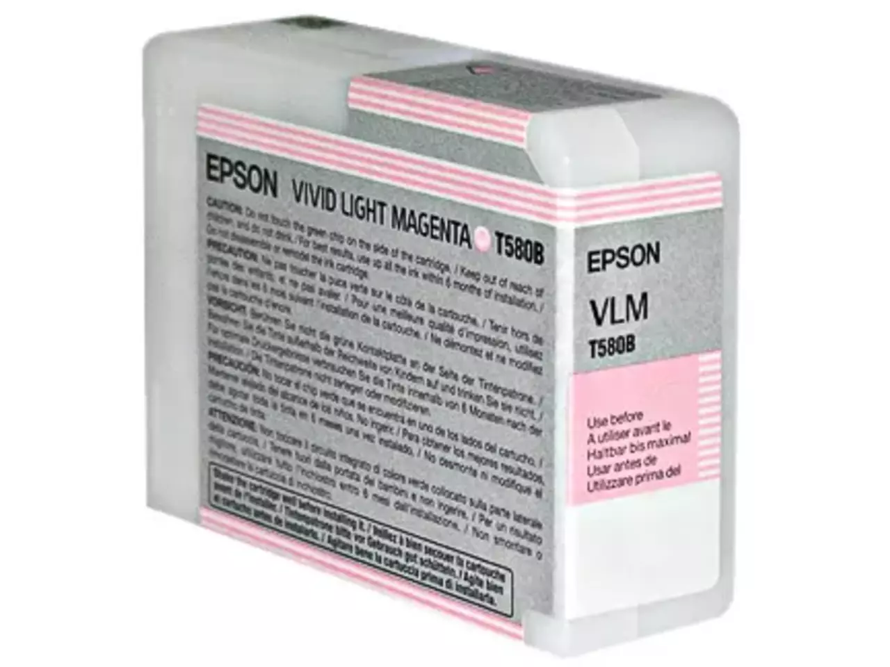 170015440609.webp C13T580B00 EPSON ST PRO Inkt licht mag vivid 80ml - Afbeelding 1