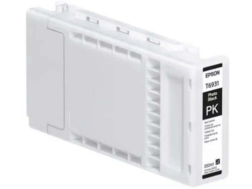 Epson Singlepack UltraChrome XD Photo BlackT693100 (350 ml) is een pigmentgebaseerde zwarte inktcartridge die zorgt voor scherpe, professionele afdrukken. Deze