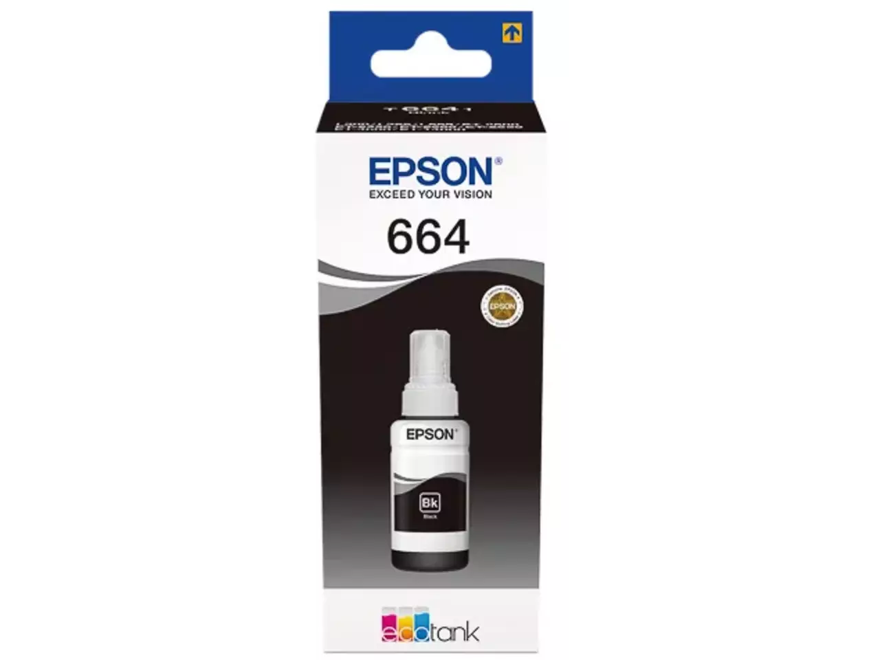 170015440969.webp C13T664140 EPSON ET664 EcoTank Inkt zwart 4000pagina's 70ml - Afbeelding 1