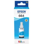 C13T664240 EPSON ET664 EcoTank Inkt cyaan 6500pagina's 70ml