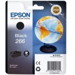 C13T26614010 EPSON 266 WF Inkt zwart 250 pagina's 5,8ml