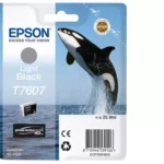 C13T76074010 EPSON T7607 SC Inkt lichtzwart 10.000pagina's 25,9ml