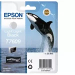 C13T76094010 EPSON T7609 SC Inkt licht lichtzwart 12.000pagina's 25,9ml