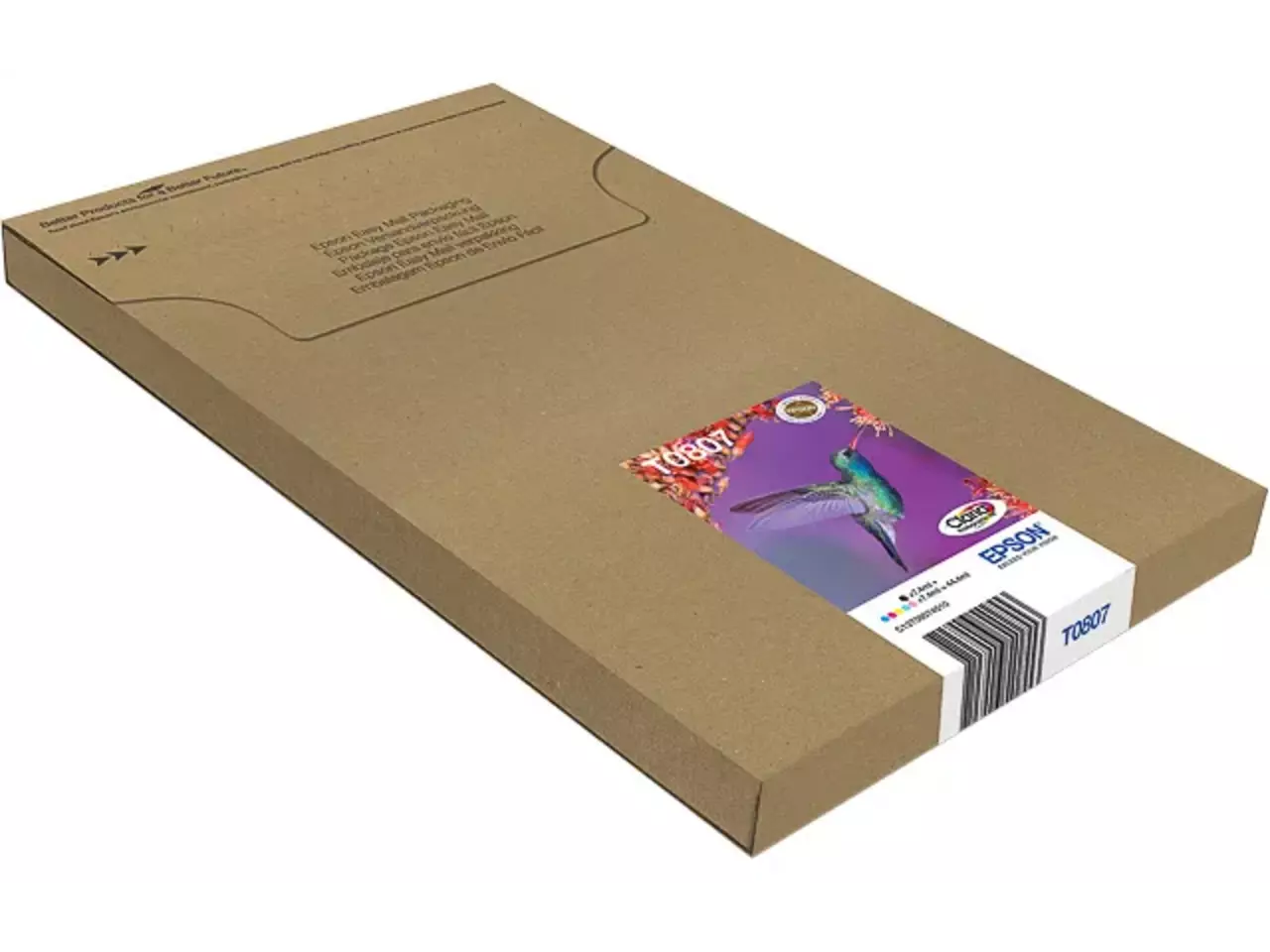 170015440997.webp C13T08074510 EPSON T0807 ST PH Inkt (6) cmyk lc/lm EasyMail 6x7,4 ml - Afbeelding 1