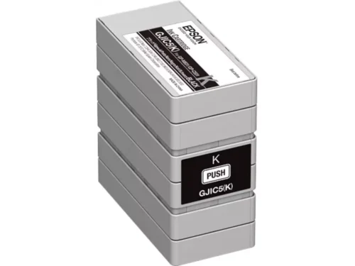 De Epson GJIC5(K) zwarte inktcartridge is speciaal ontwikkeld voor ColorWorks C831 en GP-M831 labelprinters en levert scherpe, betrouwbare afdrukken. Dankzij