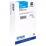 C13T754240 EPSON T7542 WF Inkt cyaan EHC 7000pagina's 69ml