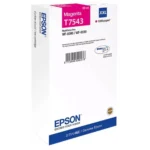 C13T754340 EPSON T7543 WF Inkt magenta EHC 7000pagina's 69ml
