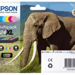C13T24384011 EPSON 24XL XP Inkt (6) cmyk lc/lm HC Claria Home 1x500/5x740
