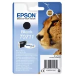 C13T07114012 EPSON T0711 DX Inkt zwart 245pagina's 7,4ml