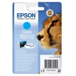 C13T07124012 EPSON T0712 DX Inkt cyaan 485pagina's 5,5ml