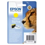 C13T07144012 EPSON T0714 DX Inkt geel 475pagina's 5,5ml