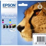 C13T07154012 EPSON T0715 DX Inkt (4) cmyk 245bk/485c/270m/475ypagina's